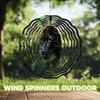 10-Inch Metal Wind Spinner Panther in Jungle 3D Wildlife Wind Spinner, Unique Metal Hanging Kinetic Wind Sculpture Ornament Gifts for Women Yard Art Garden Patio Lawn Indoor Outdoor Decor (2) view 4