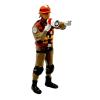 DYNWAVE 1/64 Firefighter Figures Realistic Mini, Tiny People Model for Miniature Scene Layout Accessories Decor, Calling Out view 1