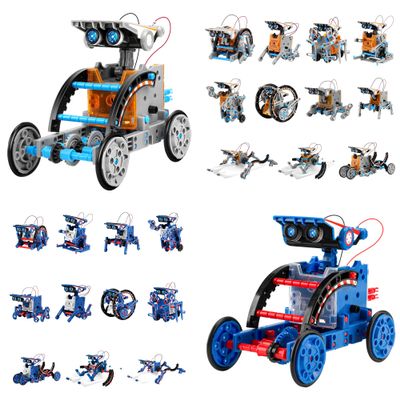 Bundle - 2 Items: Sillbird STEM 12-in-1 Education Solar Robot Toys, DIY Building Science Experiment Kit for Kids Aged 8-14, Christmas STEM Gift for Kids Teens Birthday