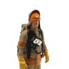 DYNWAVE 1/64 Firefighter Figures Realistic Mini, Tiny People Model for Miniature Scene Layout Accessories Decor, Blue Hat view 3