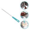 Abaodam 6pcs Stainless Steel Straw Bristle Brush with Hanging Bendable Long Tube Cleaner for Lotus Feeding Bottles Narrow Kitchen Utensils and Easy Storage view 2