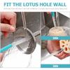 Abaodam 6pcs Stainless Steel Straw Bristle Brush with Hanging Bendable Long Tube Cleaner for Lotus Feeding Bottles Narrow Kitchen Utensils and Easy Storage view 3