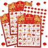 Liliful 35 Pcs Chinese Lunar New Year Bingo 24 Players Spring Festival Bingo Cards 2026 Year of The Horse Games for Family Activities Holiday Favors Supplies(Zodiac Horse) view 1