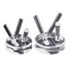 Adrosstoller Three Legs Clear Acrylic Stand For Championship Ball Tennis Golf Souvenirs Stable Wooden Base Rack Gifts Clear Acrylic Collectible Showing view 4