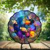 10-Inch Metal Wind Spinner Tropical Fish 3D Marine Life Wind Spinner, Unique Metal Hanging Kinetic Wind Sculpture Ornament Gifts for Women Yard Art Garden Patio Lawn Indoor Outdoor Decor view 2