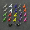DisplayMore 176PCS Mini Finger Skateboard DIY Accessories Case-22PCS Fingerboard Multicolors Trucks,100Pcs Screws,50Pcs Nuts,4Pcs Spanner Tool,Fingerboard Parts Kit view 2