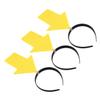 BESPORTBLE 3pcs Creative Arrow Headband Lightweight Funny Hair Hoops for Birthday Halloween Cosplay Party Photo Props Novelty Headwear Accessory view 1