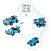 Anditoy 6 Pack Prefilled Easter Eggs with Racing Cars Building Blocks Toys Inside for Kids Boys Girls Teens Easter Basket Stuffers Gifts view 3