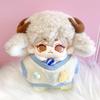 3.9 inches (10 cm) Plush Shirt, Vest, Necktie, & Pants Set, Blue x Cream, Sewing Clothes, Kigurumi, Accessories, Geek Seeking Doll, Mascot, Kpopdoll Costume view 2