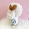 3.9 inches (10 cm) Plush Shirt, Vest, Necktie, & Pants Set, Blue x Cream, Sewing Clothes, Kigurumi, Accessories, Geek Seeking Doll, Mascot, Kpopdoll Costume view 3