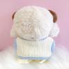 3.9 inches (10 cm) Plush Shirt, Vest, Necktie, & Pants Set, Blue x Cream, Sewing Clothes, Kigurumi, Accessories, Geek Seeking Doll, Mascot, Kpopdoll Costume view 4