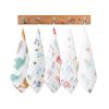 TinyTotsJoy 5-Pack Baby Washcloths - Soft Absorbent Viscose from Bamboo Wash Cloths for Babies, Kids, Toddlers, Infant, Newborn Bath Towels, Gentle on Sensitive Skin, 10x10 Reusable Face Towels view 1