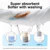 TinyTotsJoy 5-Pack Baby Washcloths - Soft Absorbent Viscose from Bamboo Wash Cloths for Babies, Kids, Toddlers, Infant, Newborn Bath Towels, Gentle on Sensitive Skin, 10x10 Reusable Face Towels view 3
