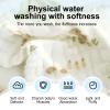 TinyTotsJoy 5-Pack Baby Washcloths - Soft Absorbent Viscose from Bamboo Wash Cloths for Babies, Kids, Toddlers, Infant, Newborn Bath Towels, Gentle on Sensitive Skin, 10x10 Reusable Face Towels view 4