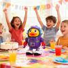 Dancing Space Duck - Colorful LED Lights Music Robot Toy, 3 Mode Interactive Figure, Kid Child Entertainment, Indoor Outdoor Playtime, Classroom Party Activity Fun, Safety Triple Function | for Family view 3