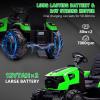 3-in-1 Ride on Tractor, 24v Ride on Car Toy Excavator & Bulldozer view 4