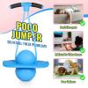 GCCSJ Pogo Ball for KidsJumping Toy for Ages 5+, Sturdy Pogo Stick Alternative with Handle, Safe Hopper Ball for Outdoor Play, Boys & Girls Blue view 3