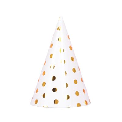 BHUANLSIY Hot stamping birthday hat decoration party triangle hat
