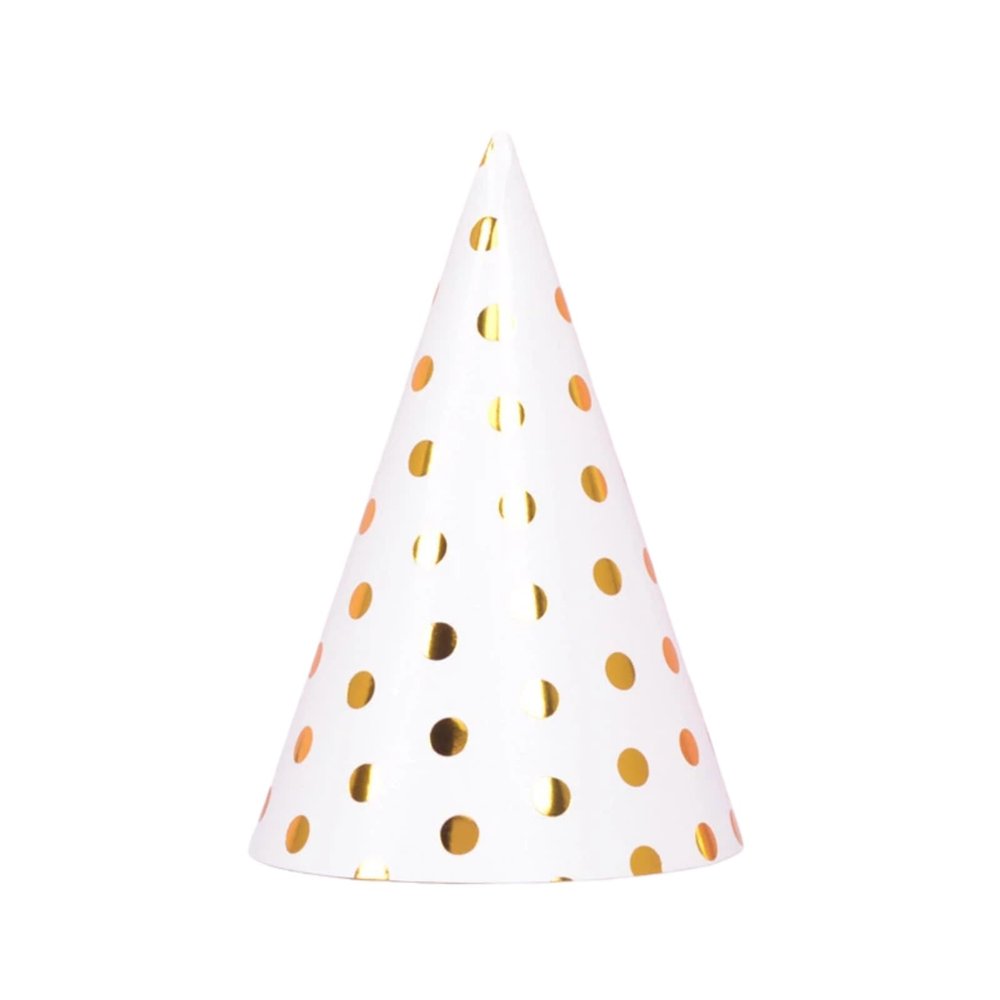 BHUANLSIY Hot stamping birthday hat decoration party triangle hat