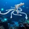 3D Printed Sea Monster Toy, Trevor Henderson Mythical Ocean Predator Model, Creative and Novel Toys (C) view 2