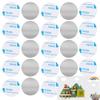 ZYMJBB Self-Adhesive Metal Plates for Tonie Figures, 100 Strong Magnetic Hold, Stainless Steel Mounting Discs for Kids' Room Decoration, Storage, DIY Projects (20mm, 0.3mm) view 1