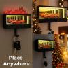 PASNMKvn Unconfined Shimmering Garage Holder Small Garage with LED Lights view 2