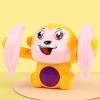 Electric Monkey Toy  Flipping Dancing Monkey with Bananas, Voice Control Musical Toy, Talking Rolling 360 Gift for Kids, Interactive Electric Animal Toys for Early Learning view 2