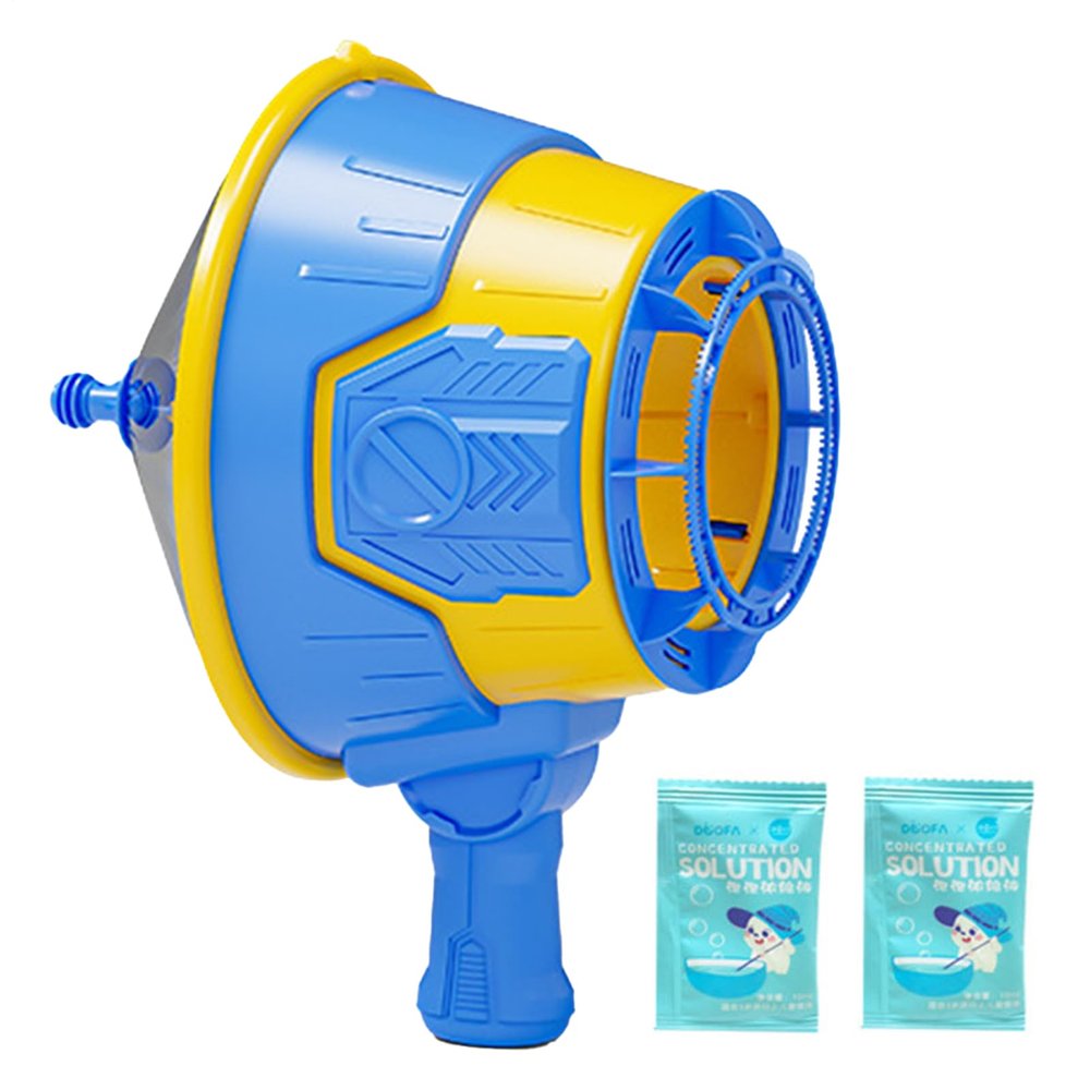 Bubble Machine - Handheld Air Cannon, Bubble Blower Toy, Interactive Fun Device, Lightweight Outdoor Entertainment | Exciting Play Accessory for Beach Park Garden Patio