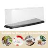 Abaodam Transparent Display Case for Figures Dustproof and Showcase with Clear View for Home Office Exhibitions Model Cars Dolls Collectibles Organizer view 3