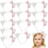 Tressify Party Favors: 12 Glitter Cat Ear Headbands For Youngsters view 4
