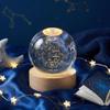 Personalized Star Map Crystal Ball  Custom Name & Date Night Sky, 3D Laser Engraved Constellation Globe with LED Base, Unique Anniversary, Birthday & Valentines Gift view 1