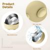 wkao Suction Bowls for Babies - 4 Stainless Steel, Multiple Colors view 2