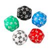 5 Dice with 30 Faces D30 Multi-faced Role Play Pack Board Game Role Play Kit Acrylic Club Games view 1