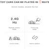 2.4G Electric Mini Remote & Induction Controlled Car, Super Mini Car Magic Line, Gesture Control Cars, 2.4GHz Induction Controlled Drift Cars with Follow & Escape Modes (Blue) view 2