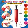 LAO XUE 6 Pack Mini Basketball Set with Pump,6" Inflatable Small Balls Replacement for Indoo & Outdoor Mini Hoop,Multicolor Basketball for Kids,Toddlers view 3