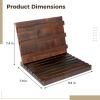 wkao Wood Coin Display Stand, Tiered Collector's Rack, Versatile Medals Holder for Home Or Office view 3