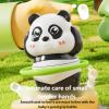 Geavonyg 3Pieces Wind Up Mechanical Sport Panda Toy Spring Mechanical Animal Playset for Creative Learning and Fun Activity Windu view 4