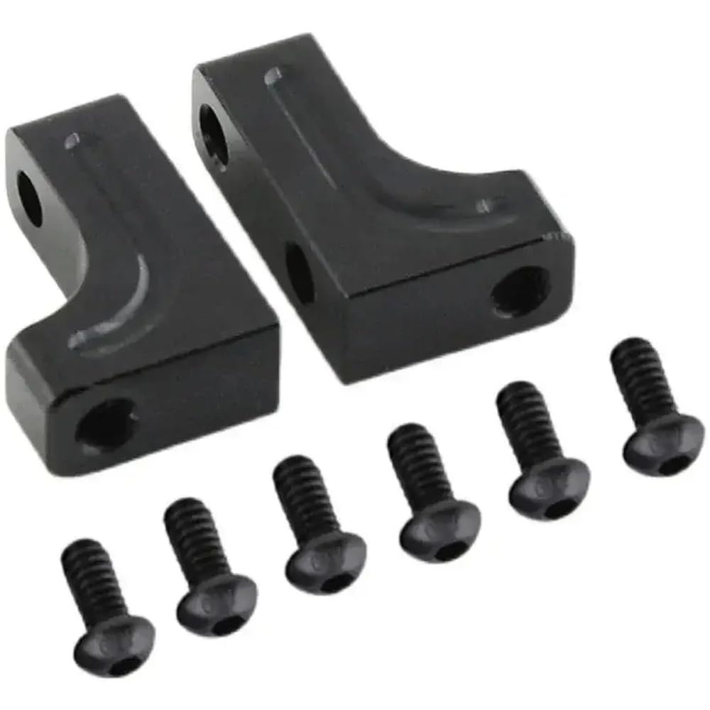 1 Set Metal 12x6x18MM Servo Mount Compatible with RC Car Parts 1 10 Scale Models 90021 90022 90028 Compatible with 90021 Compatible with 90022 Compatible with 90028 Wear-Resistant