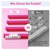 AzulHome 4 PCs Mahjong Racks with Pushers, 18'' Berry Pink Acrylic Mahjong Tile Racks/Trays/Holders Set of 4, Modern American Mahjong Tile Racks with Built-in Pushers (Berry Pink) view 4