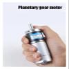 12V 36mm DC Planetary Gear Motor 15W 24V Adjustable Speed Can CW CCW 36GP-555 Diameter 6mm 8mm Electric Motor(12V 11RPM_6MMMOTOR and Bracket) view 3