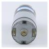 12V 36mm DC Planetary Gear Motor 15W 24V Adjustable Speed Can CW CCW 36GP-555 Diameter 6mm 8mm Electric Motor(12V 11RPM_6MMMOTOR and Bracket) view 4