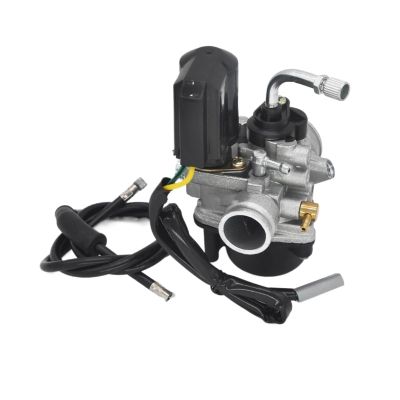 17.5mm Carburetor with E-Choke for PHVA Moped - Compatible with, Zip, SSL, SFERA