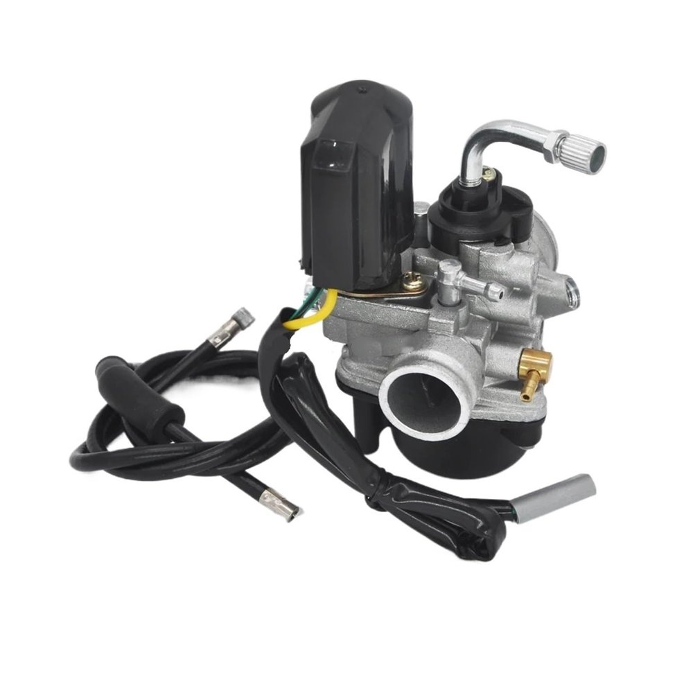 17.5mm Carburetor with E-Choke for PHVA Moped - Compatible with, Zip, SSL, SFERA