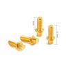 INJORA M1.6 Beadlock Screws 12.9 Grade for 1.3" Wheels(Gold) view 2