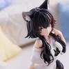 MABAIUDE Ookami Mio Figure Statue - Relax Time Version Ookami Mio Anime Figure Model Sitting Pose PVC Figurine Desktop Ornament Xmas Gifts 13cm/5.12'' view 3
