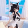 MABAIUDE Ookami Mio Figure Statue - Relax Time Version Ookami Mio Anime Figure Model Sitting Pose PVC Figurine Desktop Ornament Xmas Gifts 13cm/5.12'' view 4