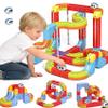 Electric Train Set Tracks, Toy Train Race Tracks, 3D Infinity Modular Cube Building Blocks Freely Assembled, STEM Learning Toy Fun 1 Pack of Gifts for Kids Toddlers Boys & Girls view 1