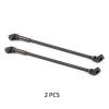 130mm Steel SCX24 Cut-to-Length Driveshaft with D Hole, Fit for Axial 1/24 RC Crawler Custom Builds (2 PCS) view 2