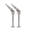 2 PCS Steel Metal Drive Shaft Driveshaft for H16BM H16 16207 14209 14210 H14BM 1/16 RC Car(Silver) view 1