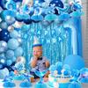 12pcs Sea Animals Honeycomb Centerpieces Under the Sea Birthday Party Decorations Mermaid Birthday Decorations Tropical Beach Fish Crab Turtle Ocean Animals Sea Creatures Party Supplies view 4